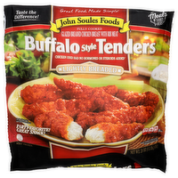 John Soules Foods Lightly Breaded Buffalo Style Tenders Fully Cooked Chicken - 24 Ounce