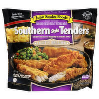 John Soules Foods Lightly Breaded Chicken Breast With Rib Meat - 24 Ounce