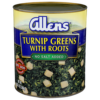 Allens With Roots Turnip Greens - 6 Pound
