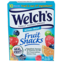 WELCH's Mixed Fruit Snacks - 0.9 Ounce - 10 Count