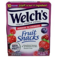 Welchs Berries n Cherries - 0.8 Ounce - 10 Count