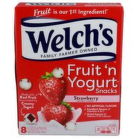 Welch's Strawberry Fruit'n Yogurt Snacks - 0.7 Ounce - 8 Count