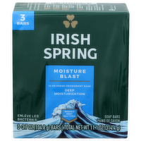 Irish Spring Soap Bars - 3.7 Ounce - 3 Count