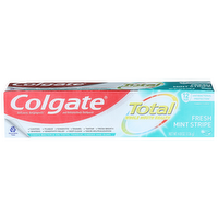 Colgate Fresh Mint Stripe Gel Anticavity, Antigingivitis And Antisensitivity Toothpaste - 4.8 Ounce