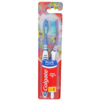 Colgate Soft Plus Clean & Fresh Toothbrush - 2 Count
