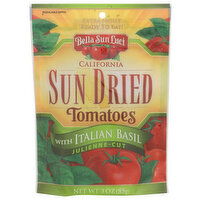 Bella Sun Luci Julienne-Cut Sun Dried Tomatoes Italian Basil - 3 Ounce - 1 Count