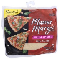 Mama Mary's Thin & Crispy Pizza Crusts - 3 Ounce - 3 Count