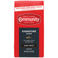 Community Coffee Dark Roast Ground - 16 Ounce