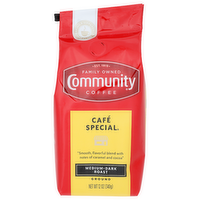 Community Coffee Medium-Dark Roast Ground Cafe Special - 12 Ounce