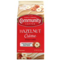 Community Coffee Toasted Hazelnut Medium Roast Ground - 12 Ounce