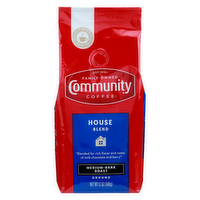 Community Coffee Medium-Dark Roast House Blend - 12 Ounce