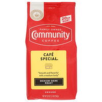 Community Coffee Café Special Medium Dark Roast Ground - 20 Ounce