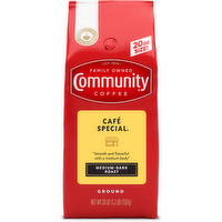 Community Coffee Café Special Medium Dark Roast Ground - 20 Ounce