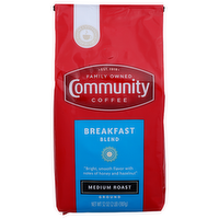 Community Coffee Medium Roast Breakfast Blend Ground - 32 Ounce