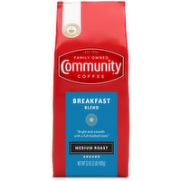 Community Coffee Breakfast Blend Medium Roast Ground  - 32 Ounce