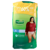 Depend Xl Maximum Fit-Flex Underwear - 26 Count