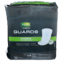 Depend For Men Maximum Larger Surges Guards - 52 Count