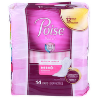 Poise Pads - 14 Count