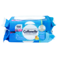 Cottonelle Flushable Wipes - 2 Count