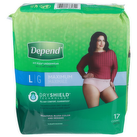 Depend l Maximum Fit-Flex Underwear - 17 Count