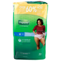 Depend m Maximum Fit-Flex Underwear - 30 Count