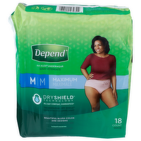 Depend m Maximum Fit-Flex Underwear - 18 Count