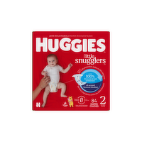 Huggies Little Snugglers Size 2 Diapers - 84 Count
