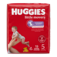 Huggies Little Movers Size 5 Diapers - 19 Count