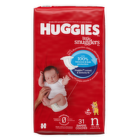 Huggies Little Snugglers Newborn Diapers - 31 Count