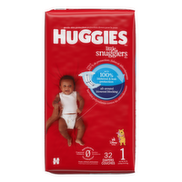 Huggies Little Snugglers Size 1 Diapers - 32 Count