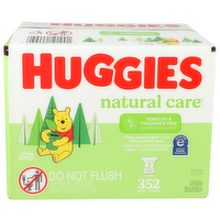 Huggies Natural Care Wipes - 352 Count