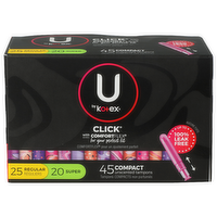 U By Kotex Tampons - 45 Count