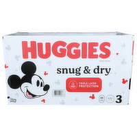 Huggies 3 16 7 Snug & Dry Diapers - 88 Count