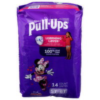HUGGIES Pull-Ups Girls Potty Training Pants 5T-6T - 14 Count