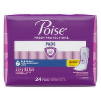 Poise Ultra Pad Lng 24 - 0.3 Cubic foot