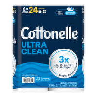 Cottonelle Ultra Clean Toilet Paper - 6 Count