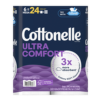 Cottonelle Ultra Comfort Toilet Paper - 6 Count