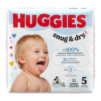Huggies Snug & Dry Size 5 Diapers - 25 Count