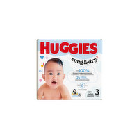 Huggies Snug & Dry Size 3 Diapers - 104 Count