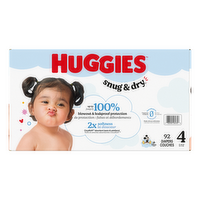 Huggies Snug & Dry Size 4 Diapers - 92 Count