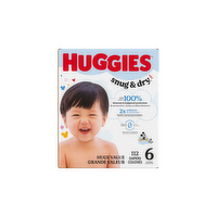 Huggies Snug & Dry Size 6 Diapers - 112 Count