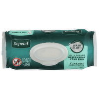 Depend Disposable Washcloths - 42 Count