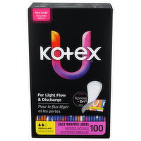 Kotex Regular Liners - 100 Count