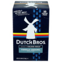 Dutch Bros Vanilla Caramel Inspired By Golden Eagle Single Serve Coffee Pods - 0.388 Ounce - 10 Count