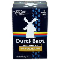Dutch Bros Medium Roast Single Serve Coffee Pods - 0.388 Ounce - 10 Count