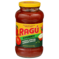 Ragu Chunky Mama's Special Garden Sauce - 24 Ounce