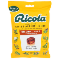 Ricola Original Herb Cough Dropsthroat Lozenges Family Bag - 45 Count