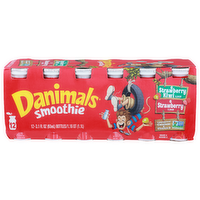 Danimals Strawberry Kiwi Flavor Smoothie - 0.258 Fluid Ounce - 12 Count