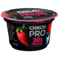 Oikos Pro Yogurt, Mixed Berry Flavored - 5.3 Ounce