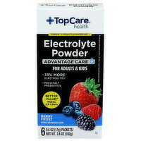 Top Care Health Berry Frost Electrolyte Powder - 0.6 Ounce - 6 Count